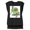 Women's Flowy Muscle Tee With Rolled Cuffs Thumbnail