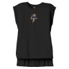 Women's Flowy Muscle Tee With Rolled Cuffs Thumbnail