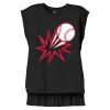 Women's Flowy Muscle Tee With Rolled Cuffs Thumbnail