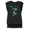 Women's Flowy Muscle Tee With Rolled Cuffs Thumbnail