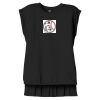 Women's Flowy Muscle Tee With Rolled Cuffs Thumbnail