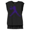 Women's Flowy Muscle Tee With Rolled Cuffs Thumbnail