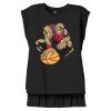 Women's Flowy Muscle Tee With Rolled Cuffs Thumbnail