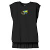 Women's Flowy Muscle Tee With Rolled Cuffs Thumbnail