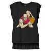 Women's Flowy Muscle Tee With Rolled Cuffs Thumbnail