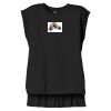 Women's Flowy Muscle Tee With Rolled Cuffs Thumbnail