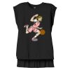 Women's Flowy Muscle Tee With Rolled Cuffs Thumbnail