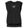 Women's Flowy Muscle Tee With Rolled Cuffs Thumbnail