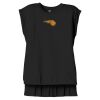 Women's Flowy Muscle Tee With Rolled Cuffs Thumbnail