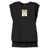 Women's Flowy Muscle Tee With Rolled Cuffs Thumbnail