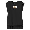 Women's Flowy Muscle Tee With Rolled Cuffs Thumbnail