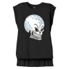 Women's Flowy Muscle Tee With Rolled Cuffs Thumbnail