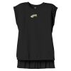 Women's Flowy Muscle Tee With Rolled Cuffs Thumbnail