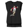 Women's Flowy Muscle Tee With Rolled Cuffs Thumbnail