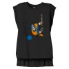 Women's Flowy Muscle Tee With Rolled Cuffs Thumbnail