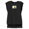 Women's Flowy Muscle Tee With Rolled Cuffs Thumbnail