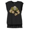 Women's Flowy Muscle Tee With Rolled Cuffs Thumbnail