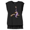 Women's Flowy Muscle Tee With Rolled Cuffs Thumbnail