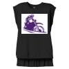 Women's Flowy Muscle Tee With Rolled Cuffs Thumbnail