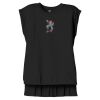 Women's Flowy Muscle Tee With Rolled Cuffs Thumbnail