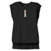 Women's Flowy Muscle Tee With Rolled Cuffs Thumbnail