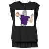 Women's Flowy Muscle Tee With Rolled Cuffs Thumbnail