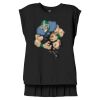 Women's Flowy Muscle Tee With Rolled Cuffs Thumbnail