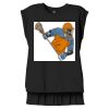 Women's Flowy Muscle Tee With Rolled Cuffs Thumbnail