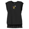 Women's Flowy Muscle Tee With Rolled Cuffs Thumbnail