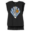 Women's Flowy Muscle Tee With Rolled Cuffs Thumbnail