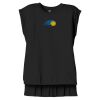 Women's Flowy Muscle Tee With Rolled Cuffs Thumbnail