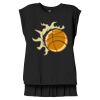 Women's Flowy Muscle Tee With Rolled Cuffs Thumbnail