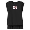 Women's Flowy Muscle Tee With Rolled Cuffs Thumbnail