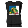 Women's Flowy Muscle Tee With Rolled Cuffs Thumbnail