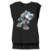 Women's Flowy Muscle Tee With Rolled Cuffs Thumbnail
