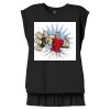 Women's Flowy Muscle Tee With Rolled Cuffs Thumbnail