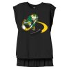 Women's Flowy Muscle Tee With Rolled Cuffs Thumbnail