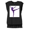 Women's Flowy Muscle Tee With Rolled Cuffs Thumbnail