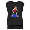 Women's Flowy Muscle Tee With Rolled Cuffs Thumbnail