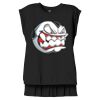 Women's Flowy Muscle Tee With Rolled Cuffs Thumbnail
