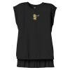 Women's Flowy Muscle Tee With Rolled Cuffs Thumbnail