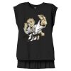 Women's Flowy Muscle Tee With Rolled Cuffs Thumbnail
