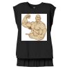 Women's Flowy Muscle Tee With Rolled Cuffs Thumbnail