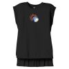 Women's Flowy Muscle Tee With Rolled Cuffs Thumbnail