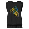 Women's Flowy Muscle Tee With Rolled Cuffs Thumbnail