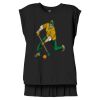 Women's Flowy Muscle Tee With Rolled Cuffs Thumbnail