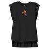 Women's Flowy Muscle Tee With Rolled Cuffs Thumbnail