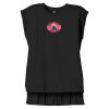 Women's Flowy Muscle Tee With Rolled Cuffs Thumbnail