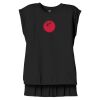 Women's Flowy Muscle Tee With Rolled Cuffs Thumbnail