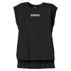 Women's Flowy Muscle Tee With Rolled Cuffs Thumbnail